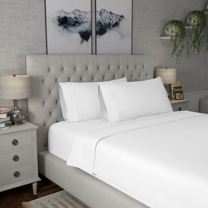 Color Sense Microfiber Twin XL Sheet Set - New