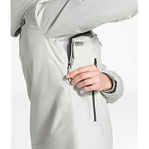 The North Face Inlux Jacket Tin Grey Heather Size XL Women's New with Imperfection