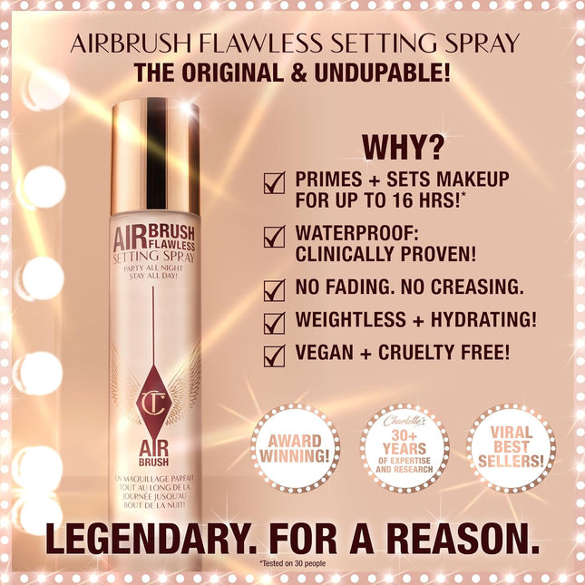 Charlotte Tilbury Airbrush Flawless Setting Spray - 3.38 Oz