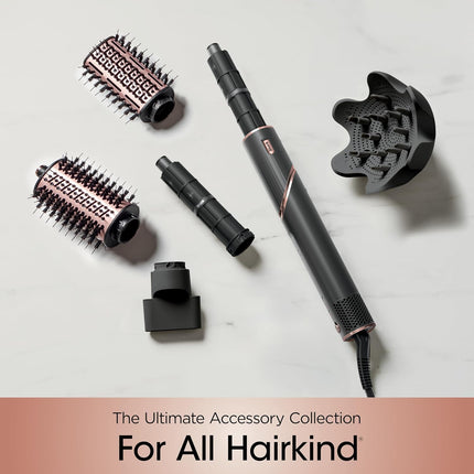 Shark FlexStyle Hair Dryer & Styling System Black HD440BK with 6 Attachments – New
