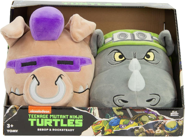 Club Mocchi-Mocchi - Teenage Mutant Ninja Turtles Plushies - Bebop & Rocksteady