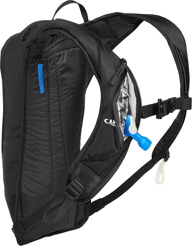 CamelBak Zoid Hydration Pack 70oz, Vapor/Flame/Beet, Black - New