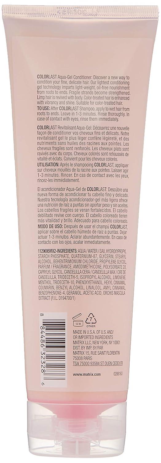 Matrix Biolage Color Last Aqua-Gel Conditioner - 8.5oz, Fine Color-Treated Hair, New