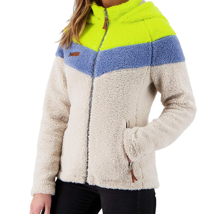 Obermeyer Women’s Kai Sherpa Jacket Tahini Size Small New