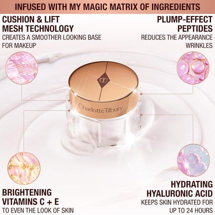 Charlotte Tilbury Magic Cream Face Moisturizer - Firming & Hydrating Face Cream - 0.5 Oz