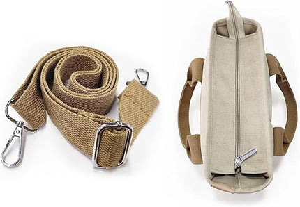 Small Tote Bag with Zipper Tote Bag for Women Crossbody Bag Shoulder Bag, Messenger Bag