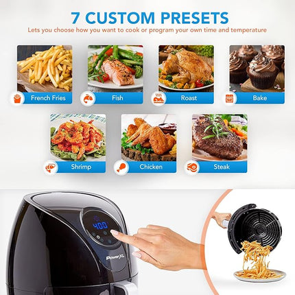 PowerXL Air Fryer 5 QT Maxx Classic - Black (New)