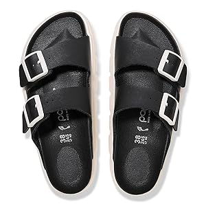Birkenstock Papillio Arizona Chunky Sandals Black Size 5 New