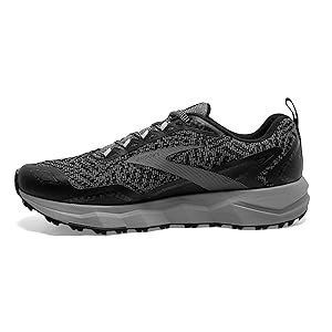 Brooks Divide Running Shoe Black/Grey Men Size 9.5 New