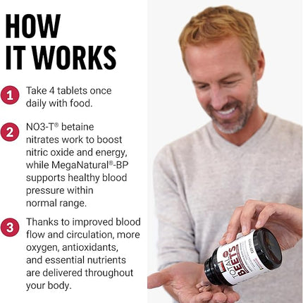 Force Factor Total Beets 120 Tablets – Powerful Circulatory Support, Exp. 11/2026
