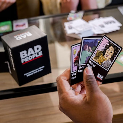 Bad People - Find Out What Your Friends Really Think of You - Hilarious Adult Party Game - Ages 17+
