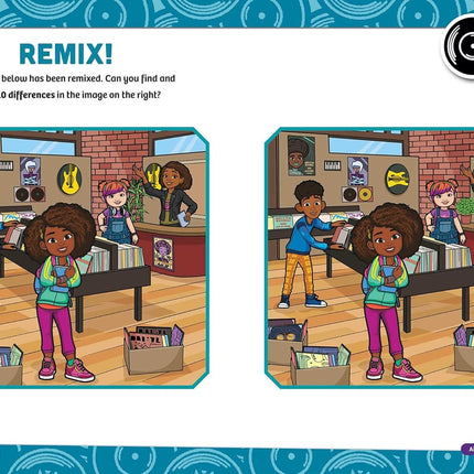 Karma's World: Time to Freestyle! Activity Book for Kids