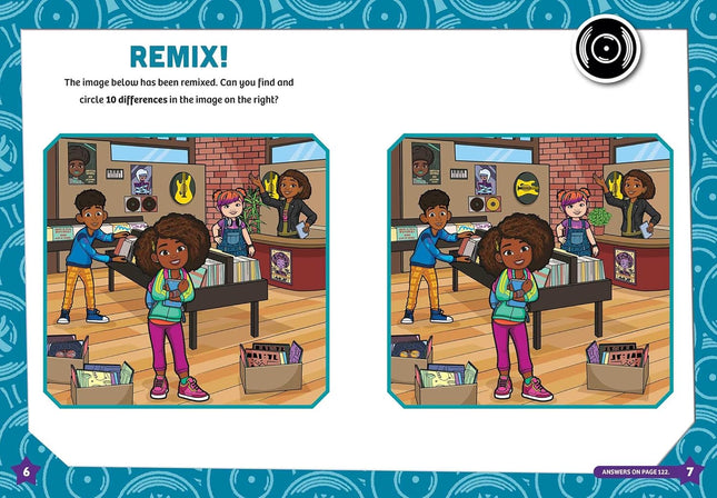 Karma's World: Time to Freestyle! Activity Book for Kids