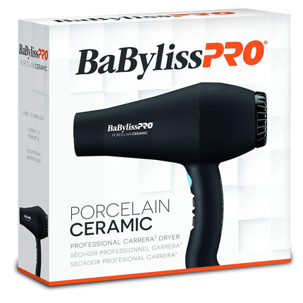 BaBylissPRO Porcelain Ceramic Carrera Professional Hair Dryer