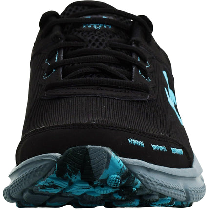 Under Armour Men's Charged Assert 10 Running Shoes – Black/Blue Surf – Size 11 – New