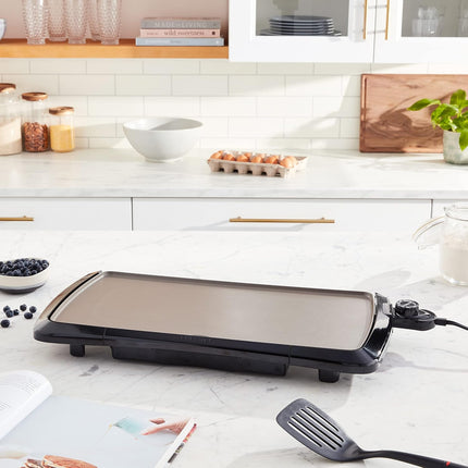 Presto 07055 Cool-Touch 20" Electric Ceramic Griddle - Black - Open Box