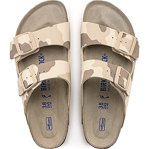 Birkenstock Arizona Slide Sandals Narrow Width Black Size 9 Women’s New