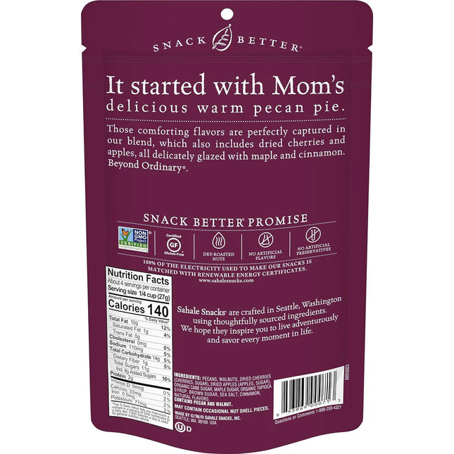 Sahale Snacks Maple Pecans Glazed Mix 4oz - EXP. 2/17/2027