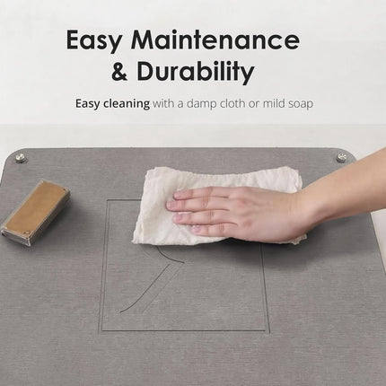 Diatomaceous Earth Large Stone Dish Drying Mat For Kitchen