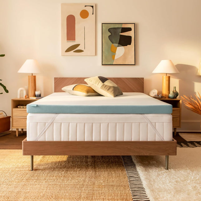 Tempur-Pedic TEMPUR-Adapt + Cooling 3-Inch Queen Mattress Topper - Medium Luxury Premium Foam - White - New