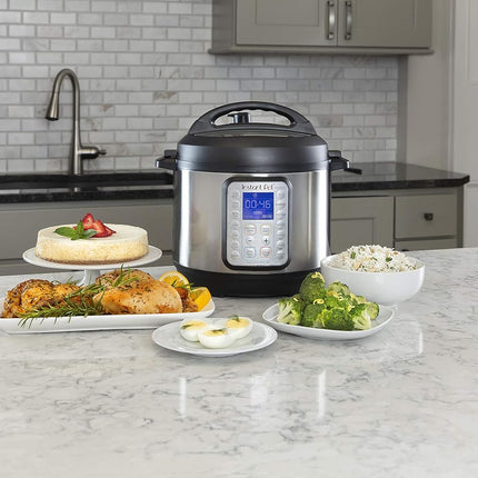 Instant Pot 6Qt Duo Plus 9-in-1 Multicooker, Pressure Cooker, Slow Cook, Rice Maker, Steamer, Sauté, Yogurt, Warmer & Sterilizer, Stainless Steel, 6 Quarts