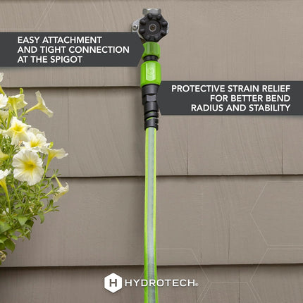 HydroTech FlatJacket 5/8" 50 ft Garden Hose with Patented Force Control Technology (New)