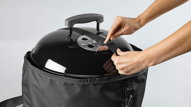 Weber Smokey Joe Bag, Black – Waterproof & UV‑Resistant Carry Bag for 14" Smokey Joe & Smokey Joe Premium Charcoal Grills