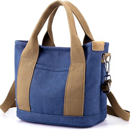 Small Tote Bag with Zipper Tote Bag for Women Crossbody Bag Shoulder Bag, Messenger Bag