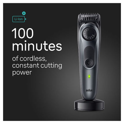 Braun All-In-One Style Kit Series 5 AIO5490 Rechargeable 9-in-1 Body, Beard & Hair Trimmer - New