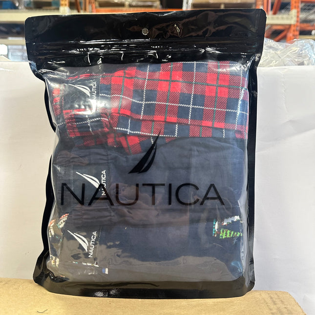 Nautica Men’s Boxer Briefs (3-Pack) - Comfortable and Stylish Underwear size L