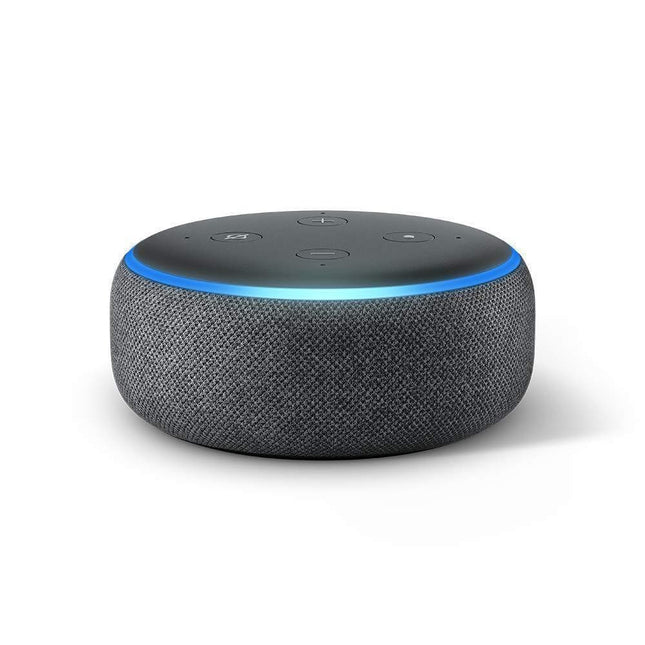 Amazon Echo Dot (3rd Generation) Smart Speaker - Charcoal, New