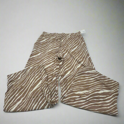 A New Day Women’s Brown Zebra Print Pants XL - New