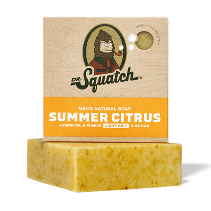 Dr. Squatch Summer Citrus Soap Bar- 5 Oz