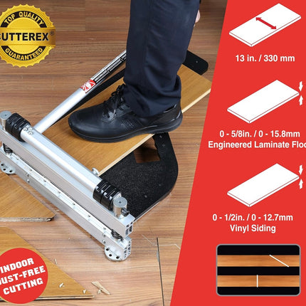 CUTTEREX 13” Professional Laminate Floor Cutter - Open Box