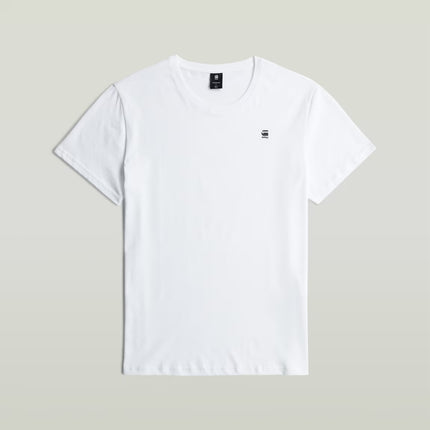 G Star Men’s Chest Logo T Shirt - White Size XL