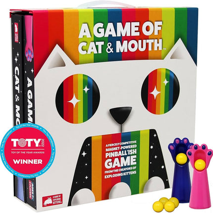 A Game of Cat and Mouth by Exploding Kittens - Card Game for Adults, Family, Teens and Kids