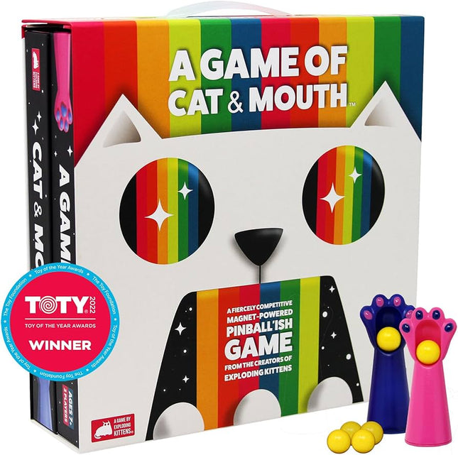 A Game of Cat and Mouth by Exploding Kittens - Card Game for Adults, Family, Teens and Kids