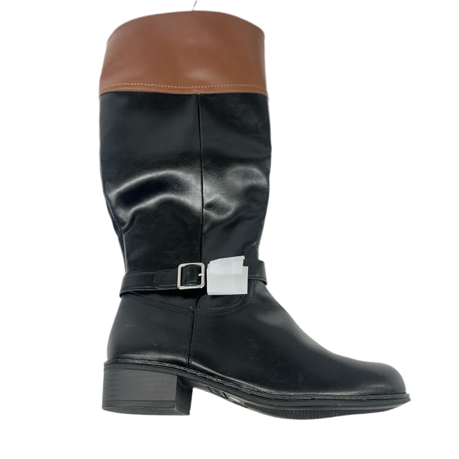 St. John’s Bay Women’s Wide Calf Riding Boots, Open Box, Size 8.5 WD