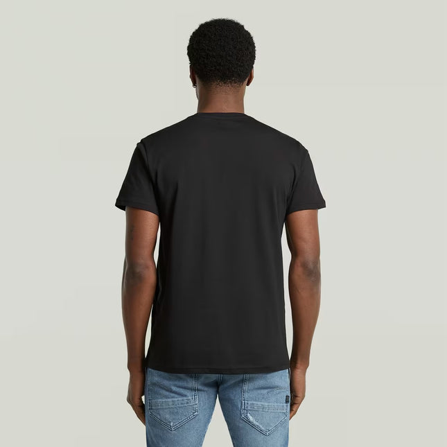 G-STAR Faded T-Shirt Mens Black - Size XXL