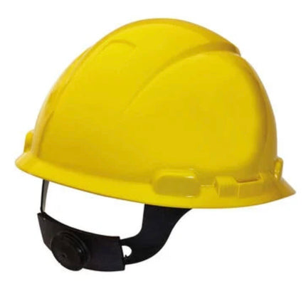 New 3M Yellow Hard Hat with Adjustable Strap