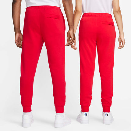 Nike Sportswear Club Fleece Joggers, Red, New, Sizes S–XXL