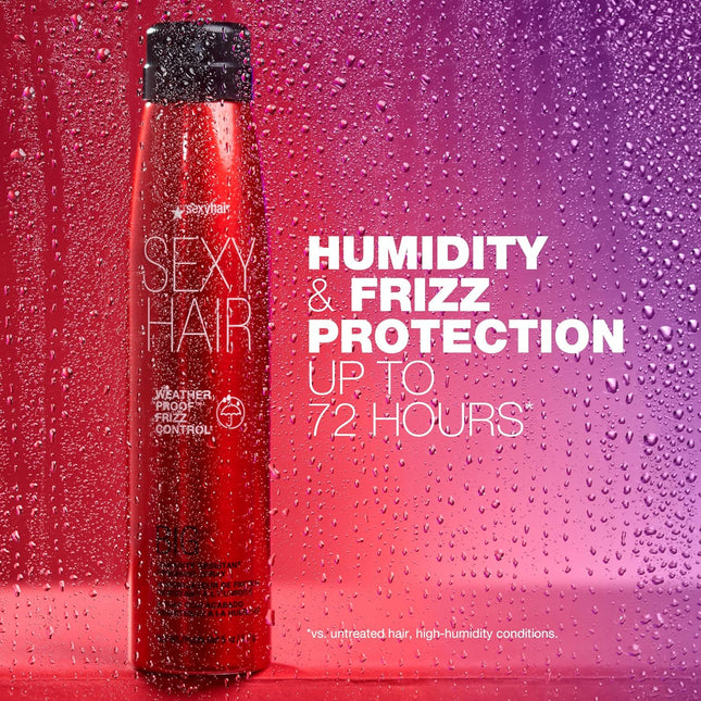 Sexy Hair Big Weather Proof Frizz Control Finishing Spray 5 oz - New