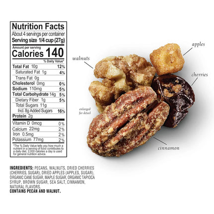Sahale Snacks Maple Pecans Glazed Mix 4oz - EXP. 2/17/2027