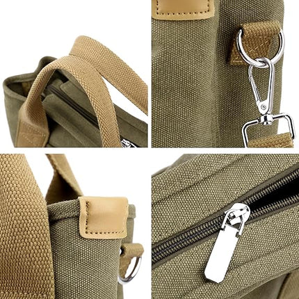 Small Tote Bag with Zipper Tote Bag for Women Crossbody Bag Shoulder Bag, Messenger Bag