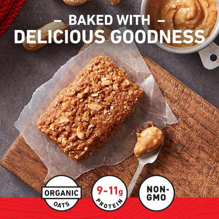 Clif Bar Crunchy Peanut Butter Energy Bars 11g Protein. 12 CT.