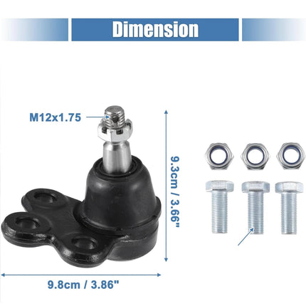 X AUTOHAUX Front Left Right Lower Ball Joint Kit for Buick, Chevy, and Saturn - New Open Box