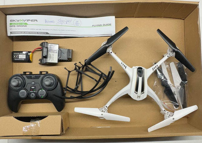 Sky Viper Journey SE GPS Drone - Open Box, Pro Video Features, Easy Navigation