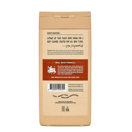 DR. SQUATCH Body Wash - Wood Barrel Bourbon - 14 fl oz
