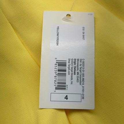 A New Day Yellow Trousers - New, Size 4