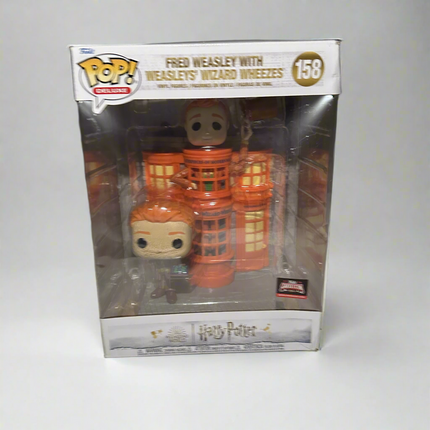 Fred Weasley with Weasleys’ Wizard Wheezes Deluxe Pop! Figure - Harry Potter Limited Edition